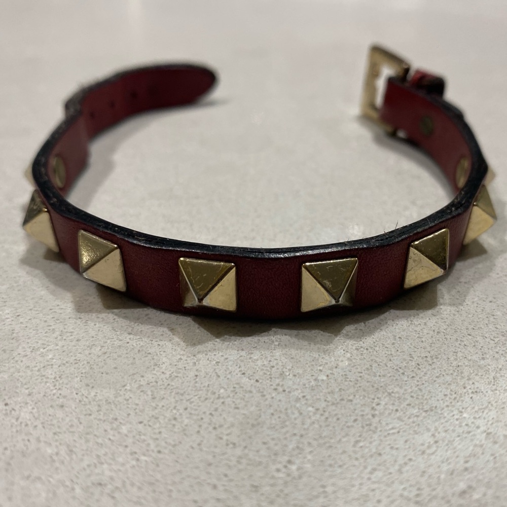 Red Valentino Rockstud Bracelet